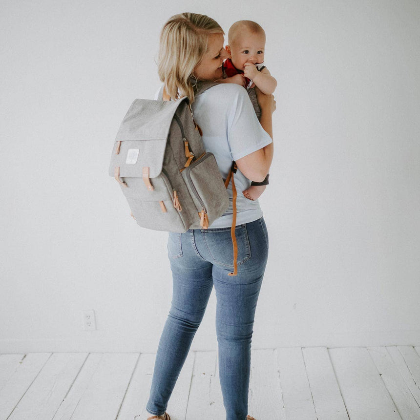 Birch Bag - Wickelrucksack in Grau