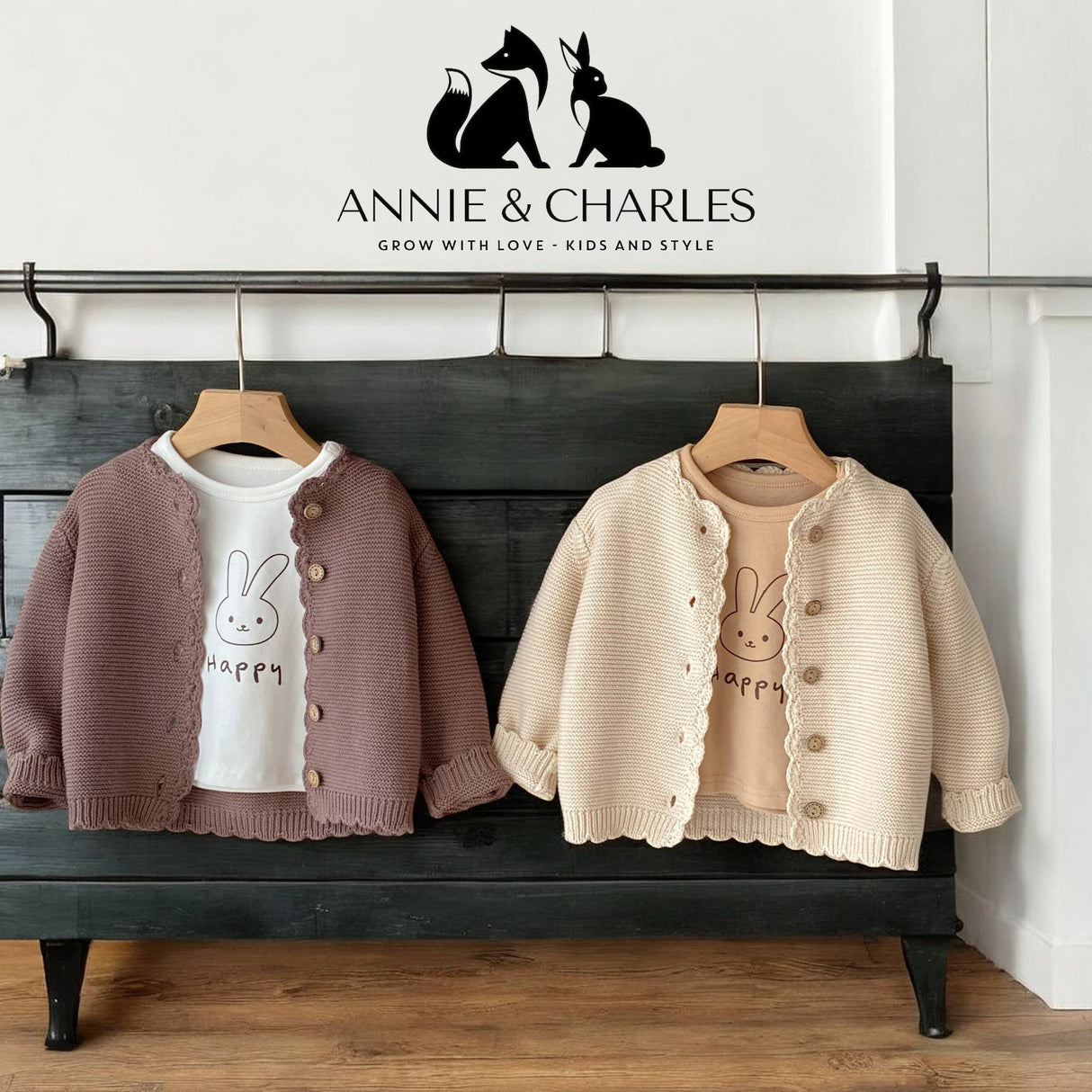 Annie & Charles - Strick Jacke CHIARA