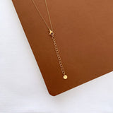 Victoire Collection Halskette mit kleinem Kleeblatt – Gold