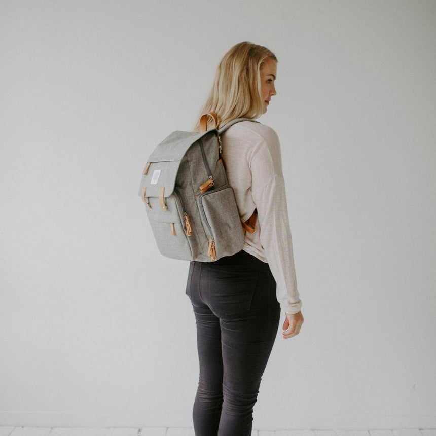 Birch Bag - Wickelrucksack in Grau