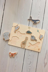 Sebra - Holzpuzzle, World of Sebra