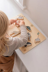 Sebra - Holzpuzzle, World of Sebra