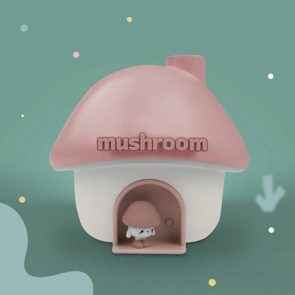 Mary's - Mushroom House Luftbefeuchter Pink