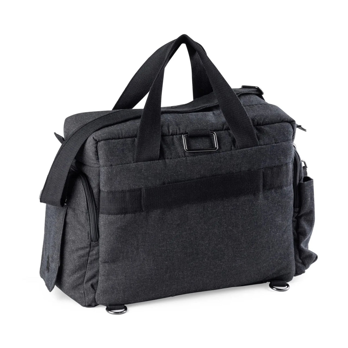 Sebra Wickeltasche mit Wickelunterlage – Dark Grey Melange
