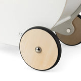 Sebra Puppenwagen & Lauflernwagen aus Holz – Classic White