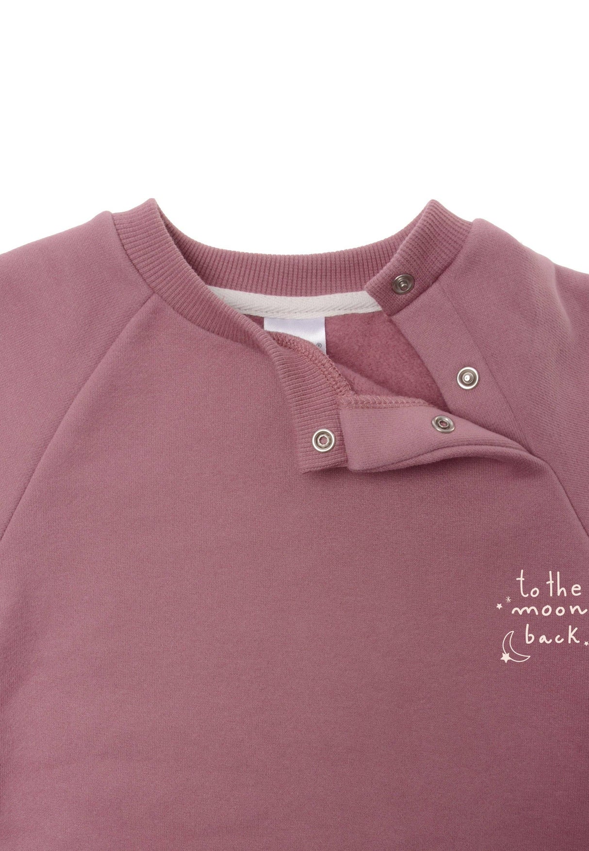 Set mit Sweatshirt in rosenholz und Leggings "to the moon"