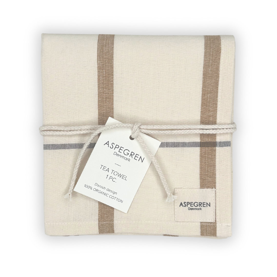 Aspegren Geschenkset Küchentextilien Bio-Baumwolle & Leinen – Golden Spice