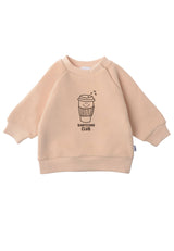 Set mit Sweatshirt und Leggings "Babyccino Club"