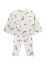 3-teiliges Kinderset Little Lemon – Jacke, Shirt & Leggings