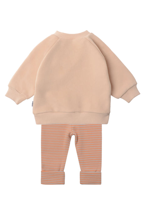Liliput Baby Outfit Sweatshirt & Leggings – Fuchs Beige/Orange 86/92