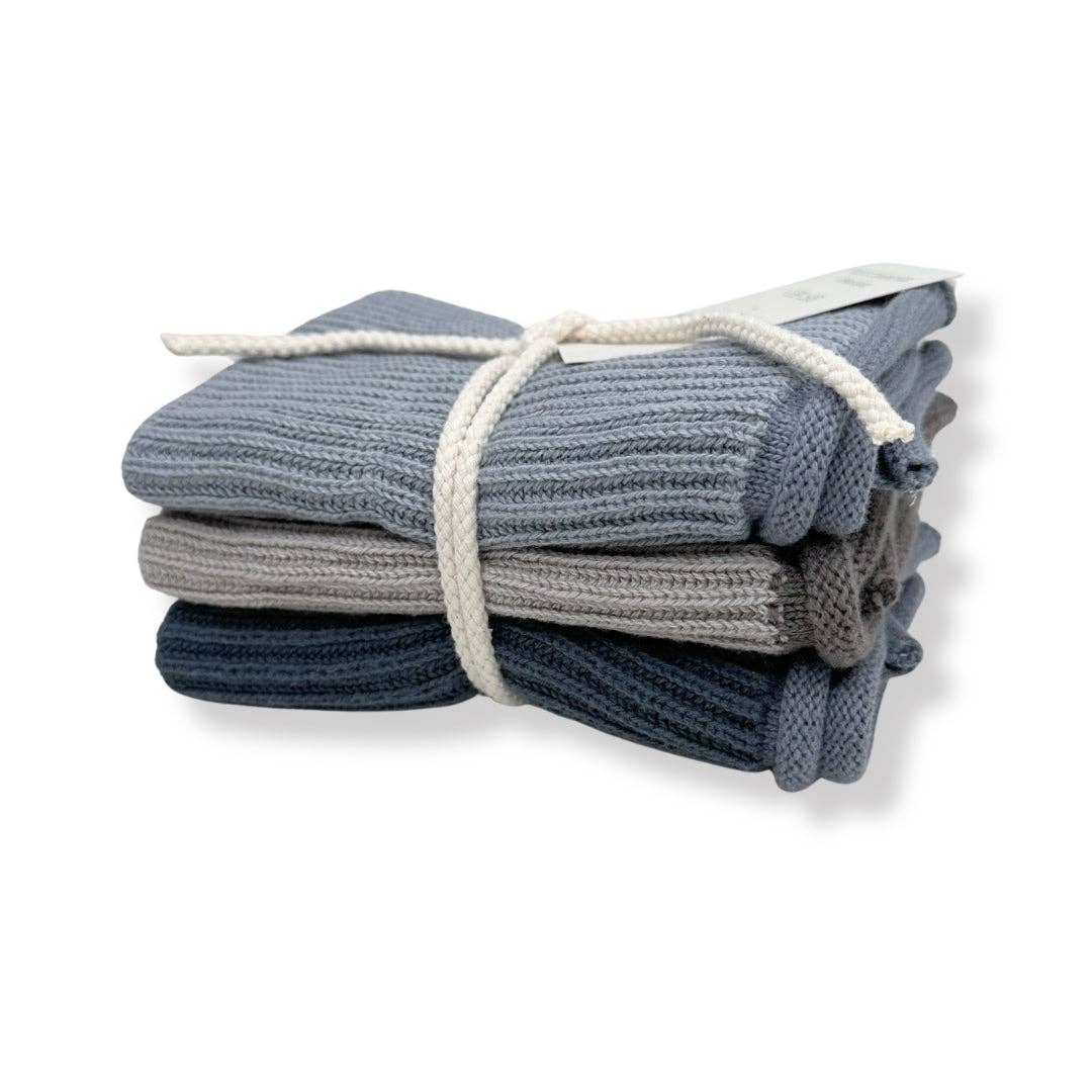 Aspegren Geschenkset Spüllappen – Navy, Dove & Pale Blue