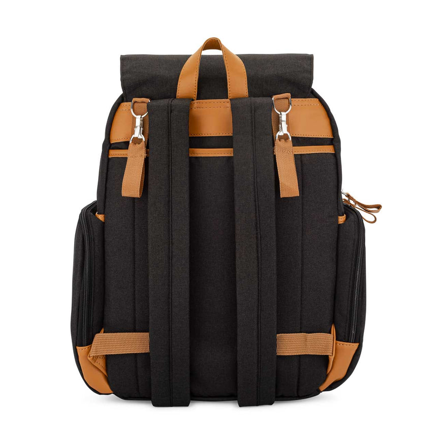 Birch Bag - Wickelrucksack in Schwarz