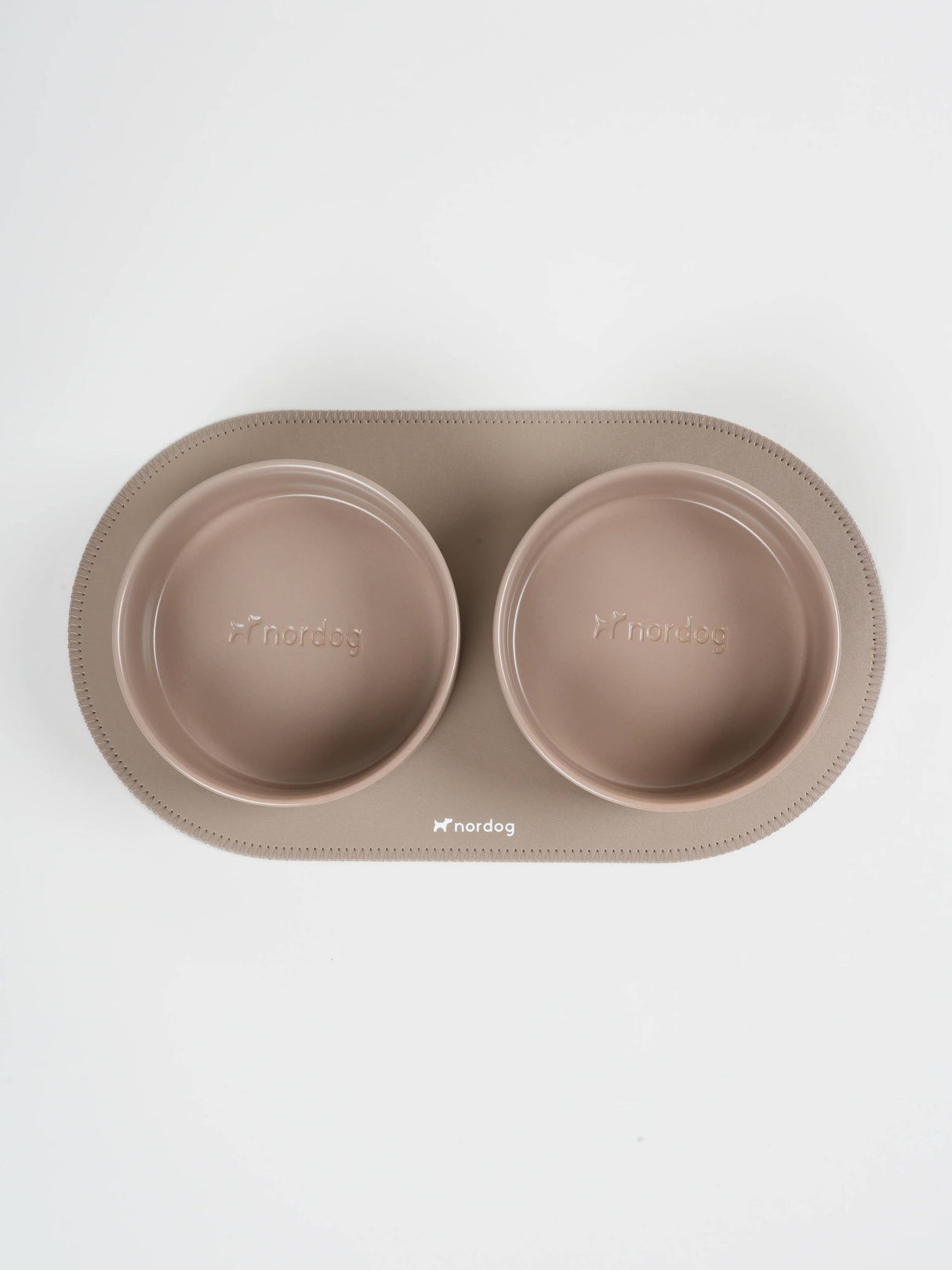 Platzset für Hundenäpfe (Kakao, rund)