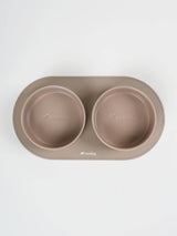 Platzset für Hundenäpfe (Kakao, rund)