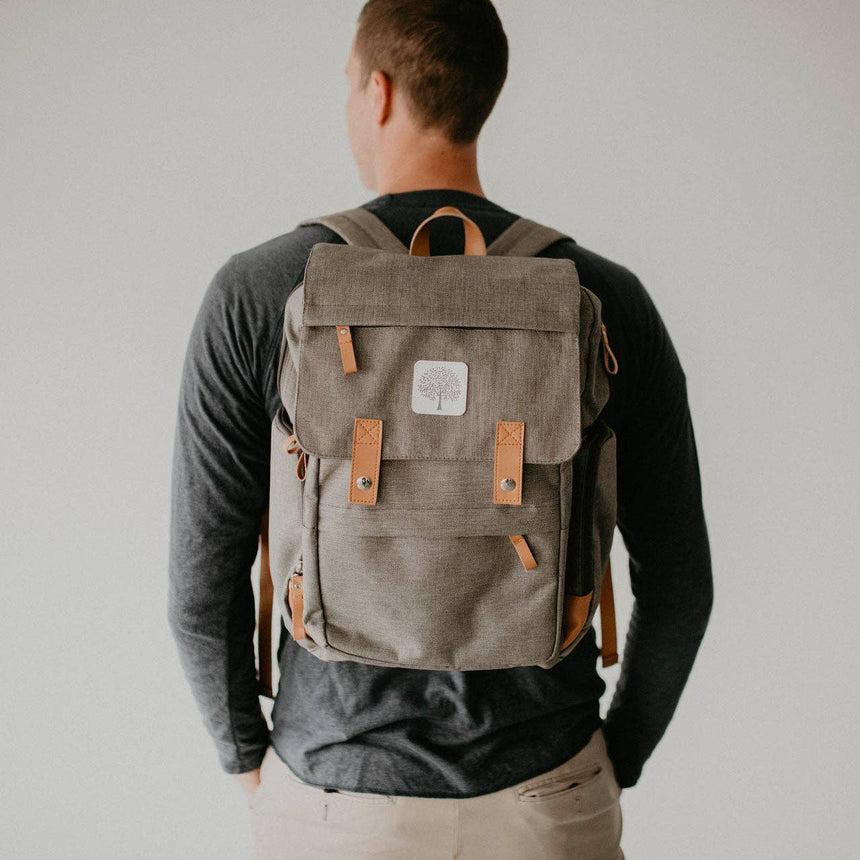 Birch Bag - Wickelrucksack in Grau