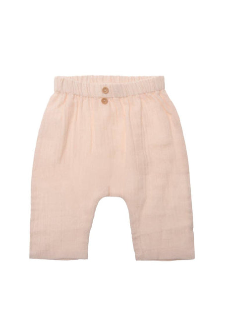 2-teiliges Set aus Musselin in rosa