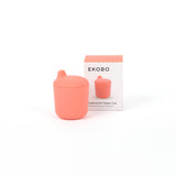 Silikon-Baby-Sippy Cup - Koralle