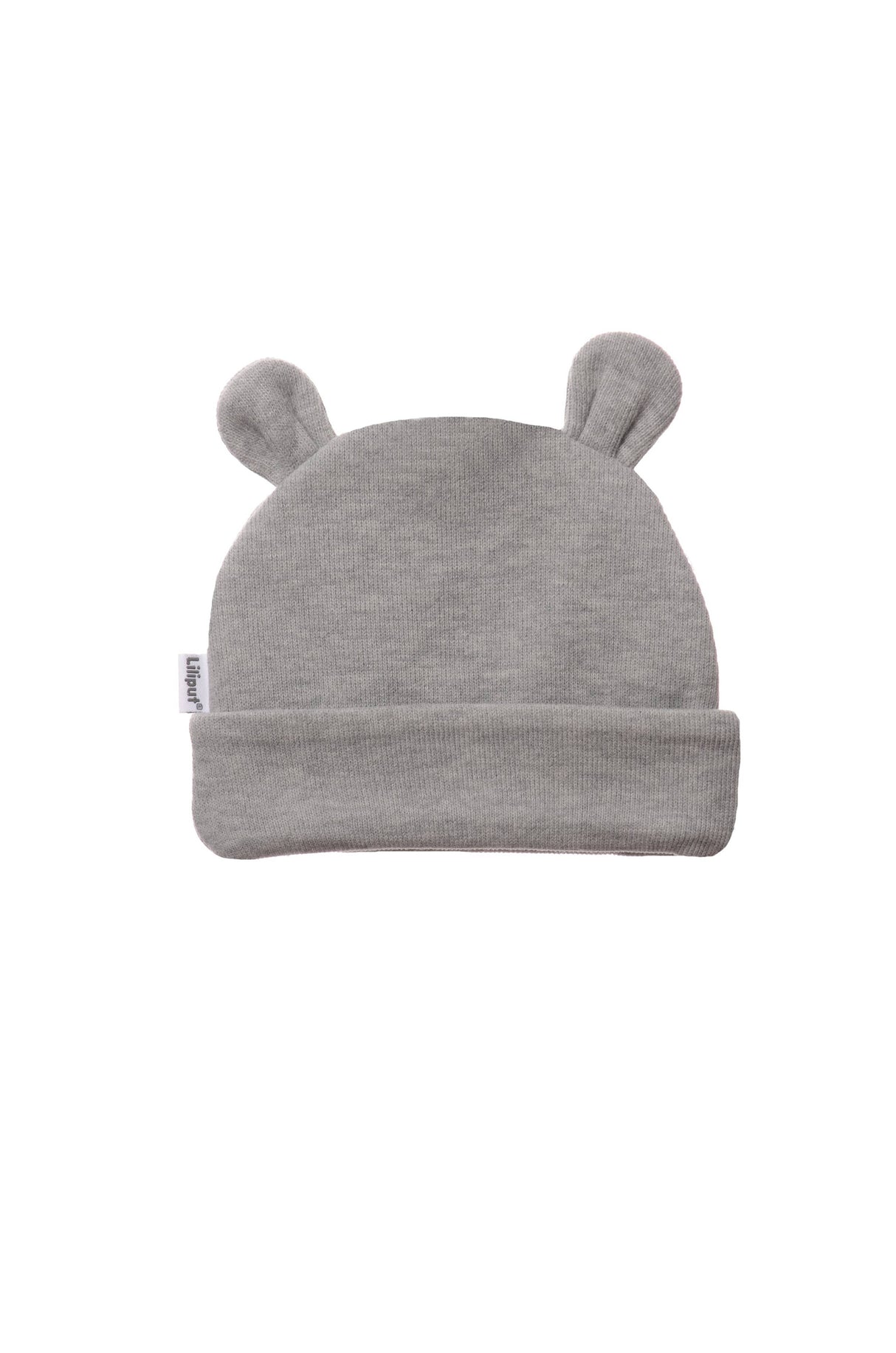 Rib-Strick-Set mit Hose in grau, 5-teilig