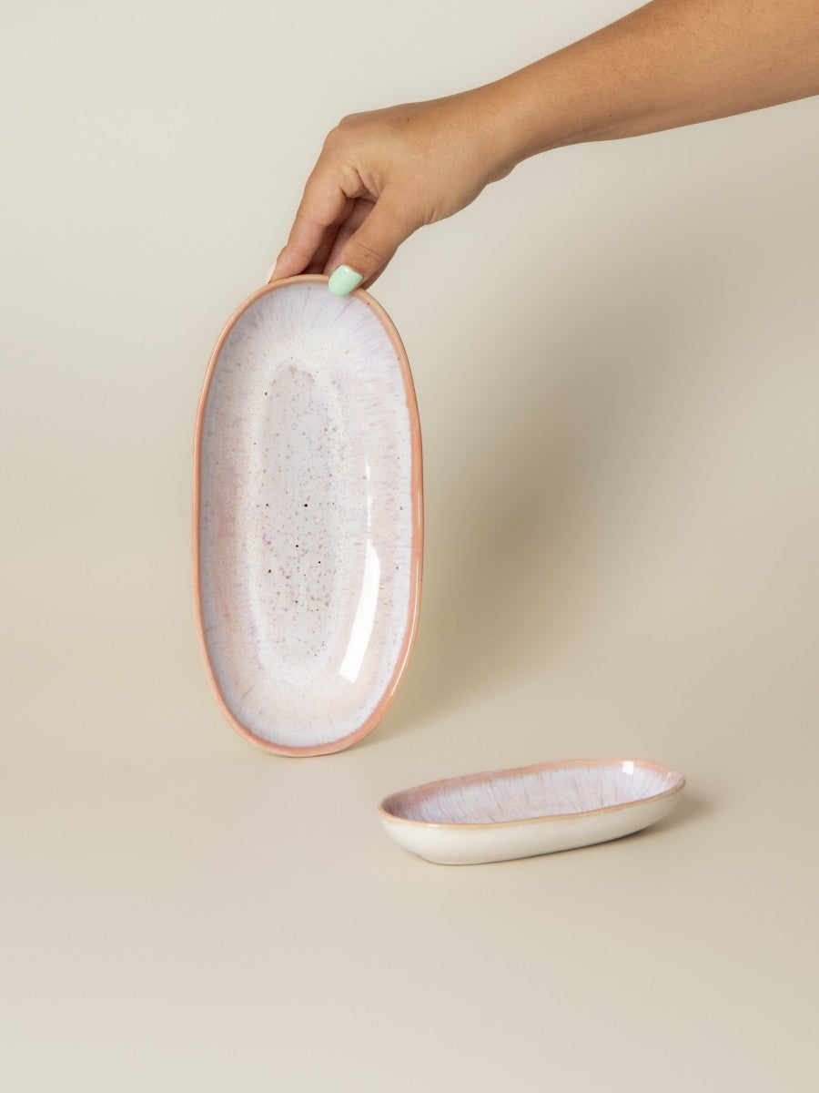 Terrafina - Servierplatten Set Aurora - 2 Grössen/8 Stück