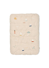 Embroidered play mattress Songbirds