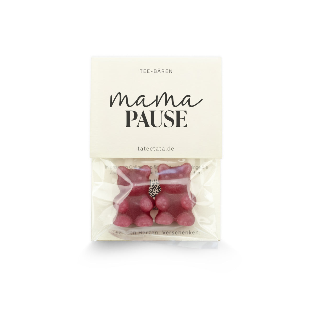 TaTeeTaTa mama PAUSE – Tee-Bären Himbeer Vanille