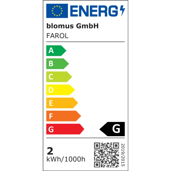 Blomus Mobile LED-Tischleuchte FAROL