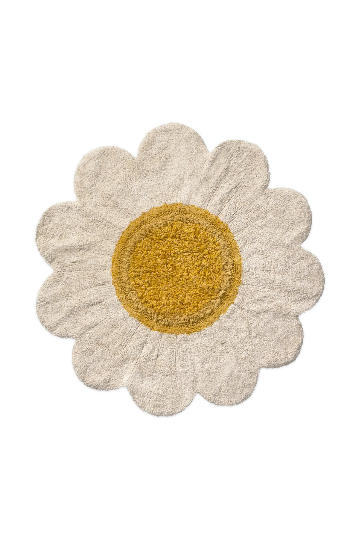 Gänseblümchen Teppich – Natural, 120 cm