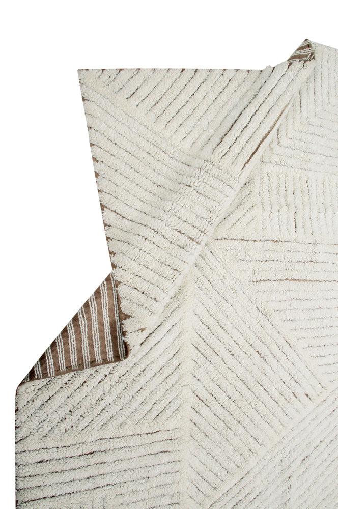 Lorena Canals Woolable Wollteppich Almond Valley L – Natural