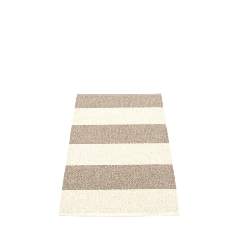 Pappelina Bob mud vanilla 70x120 Outdoorcarpet Schwedenteppich Aussenteppich Teppich Schwedenteppich