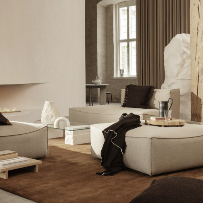 Ferm Living Catena Sofa Armlehne Rechts Linen