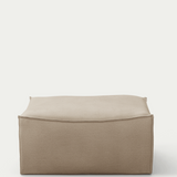 Ferm Living Catena Pouf Square S500 Rich Linen