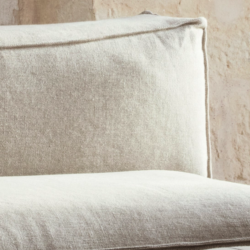 Ferm Living Catena Sofa Armrest Left L400 Rich Linen