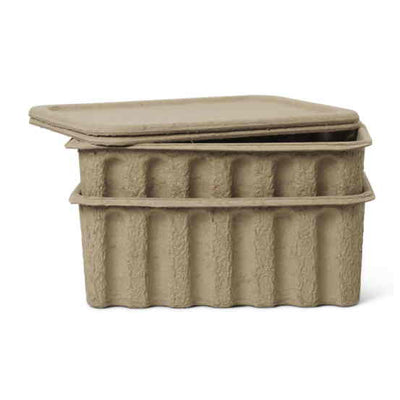 Paper Pulp Box Large - Set of 2