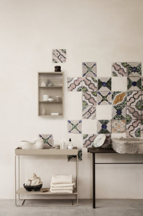 Ferm Living Plant Box Two Tier Cashmere