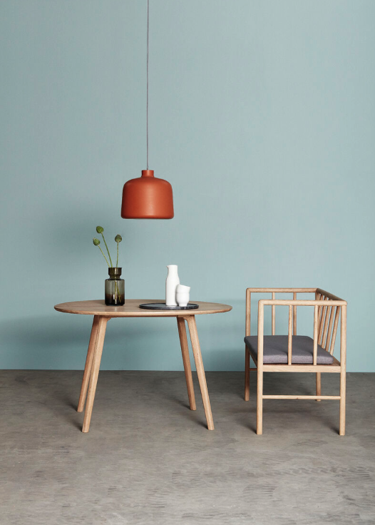 Hübsch Interior Esstisch Ground Eichentisch