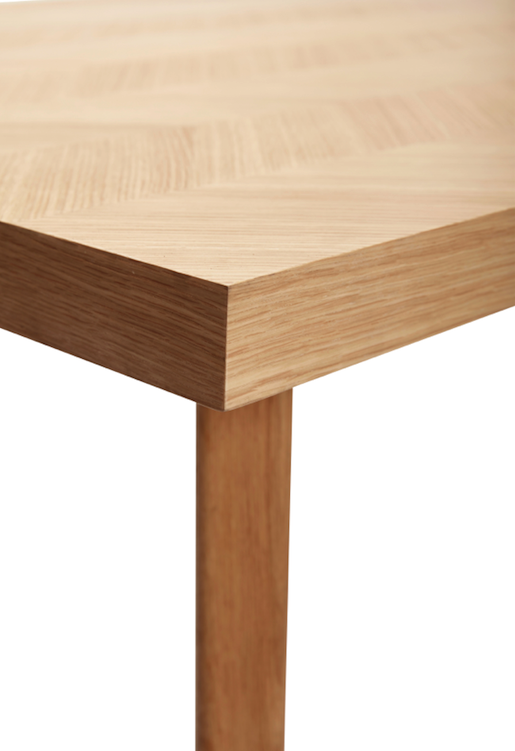 Hübsch Interior Esstisch Herringbone Eiche