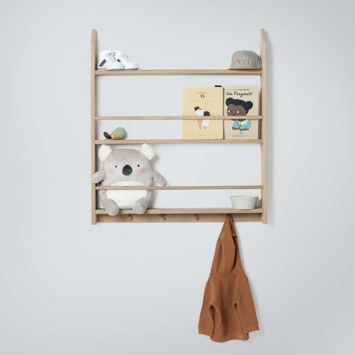 Kas Kopenhagen Eli Teller/Bücherregal mit Haken