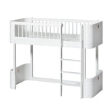 Oliver Furniture Mini+ Wood Halbhohes Hochbett