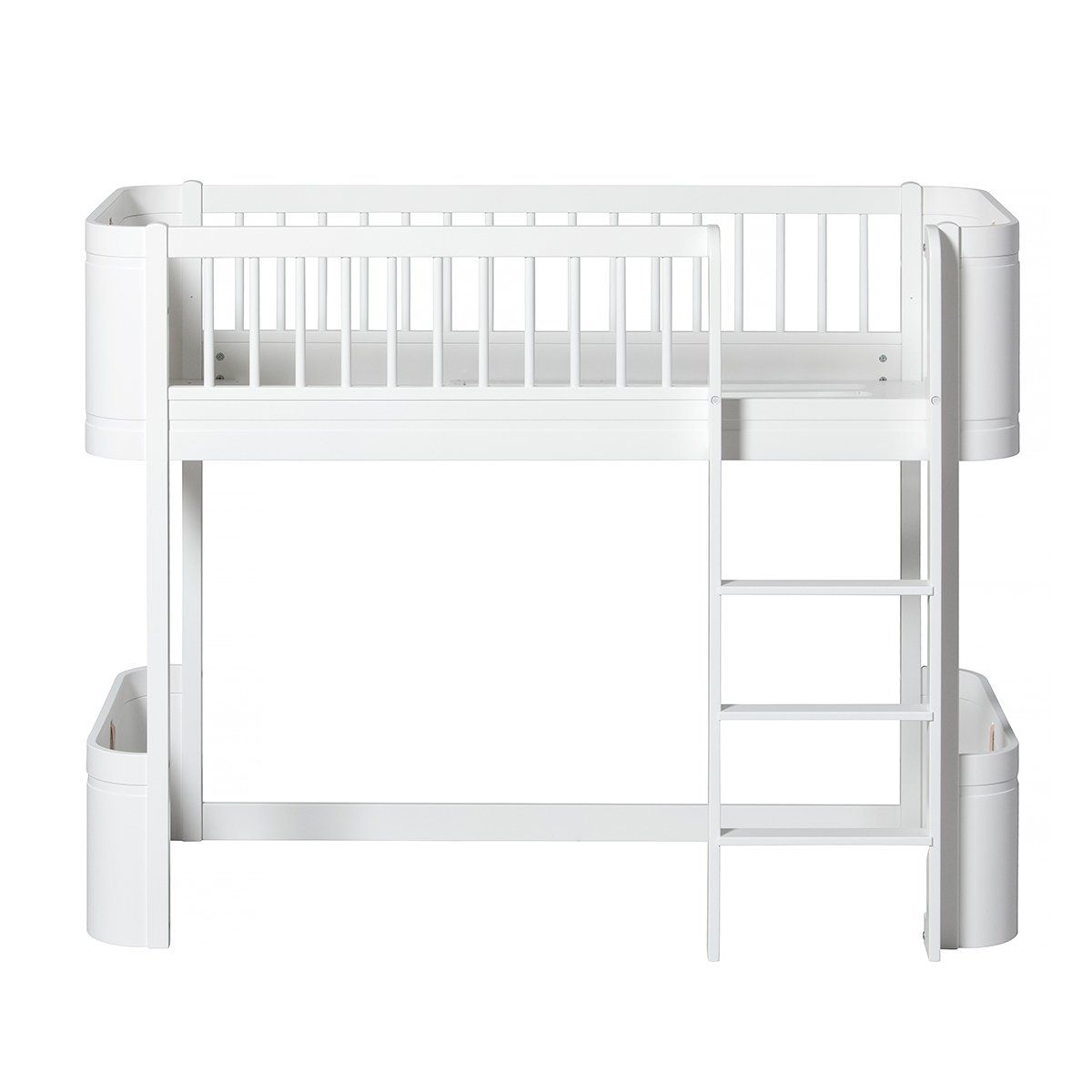 Oliver Furniture Mini+ Wood Halbhohes Hochbett