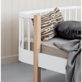 Oliver Furniture Bett Wood Collection Eiche Weiss