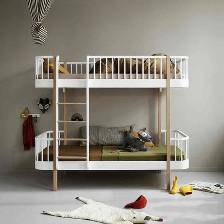 Wood Original Etagenbett, weiss/Eiche