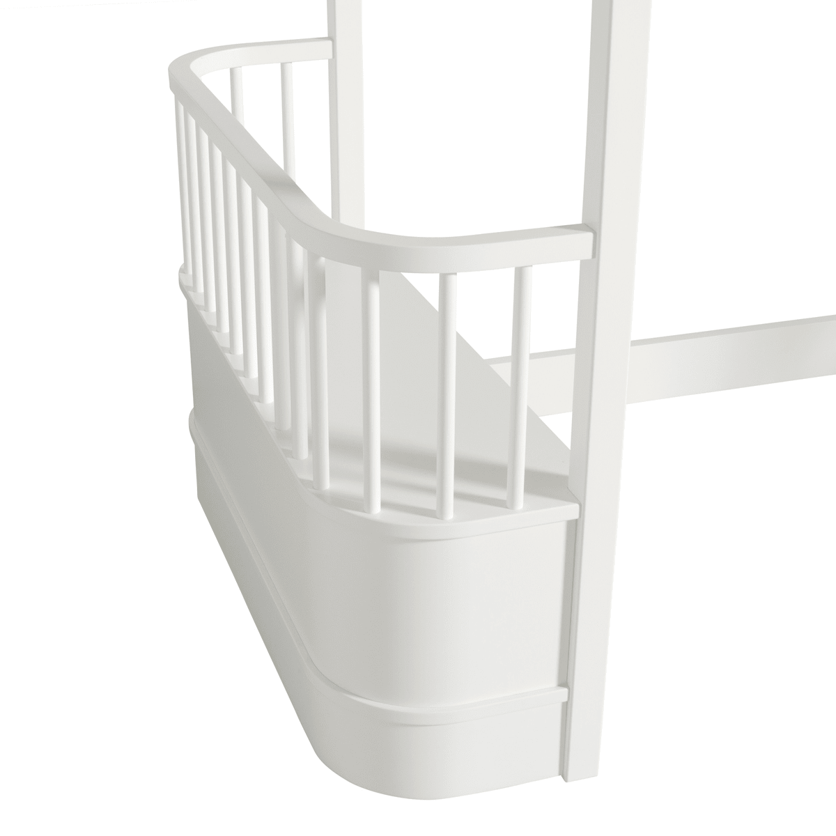 Oliver Furniture Hochbett Wood Collection weiss