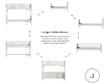 Oliver Furniture Umbau Seaside Collection Bett