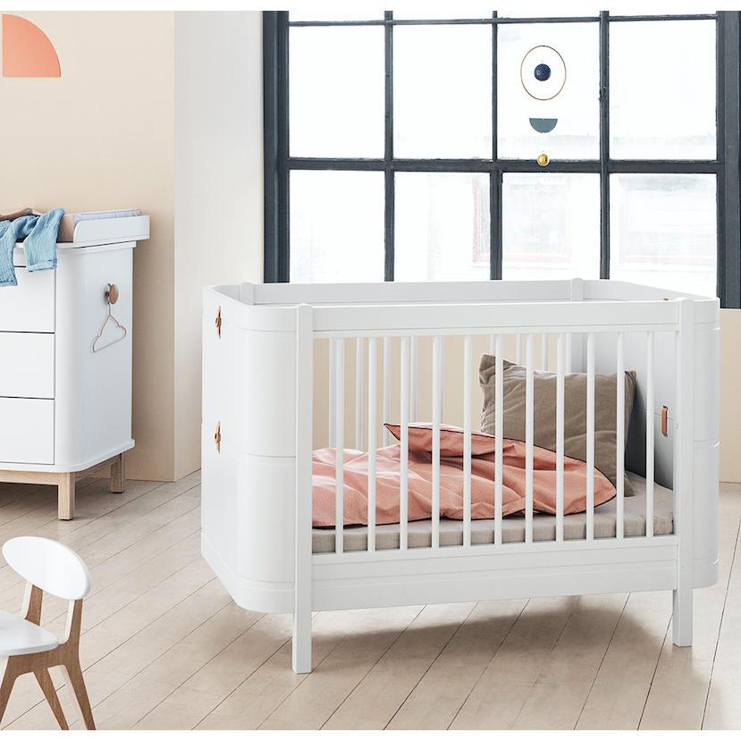 Oliver Furniture Mini+ Wood Baby- und Kinderbett weiss