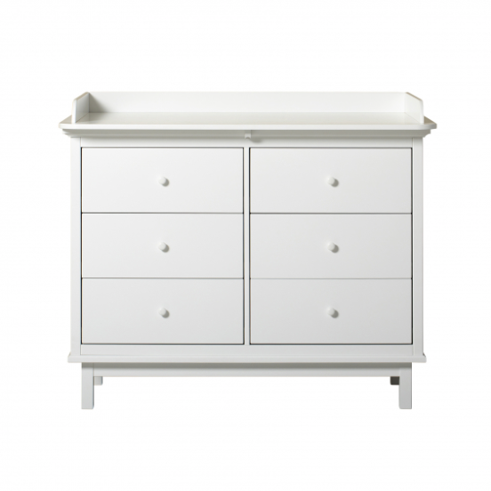 Oliver Furniture Seaside Collection Wickelkommode mit 6 Schubladen  021325