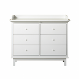 Oliver Furniture Seaside Collection Wickelkommode mit 6 Schubladen  021325