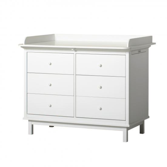Oliver Furniture Seaside Collection Wickelkommode mit 6 Schubladen  021325