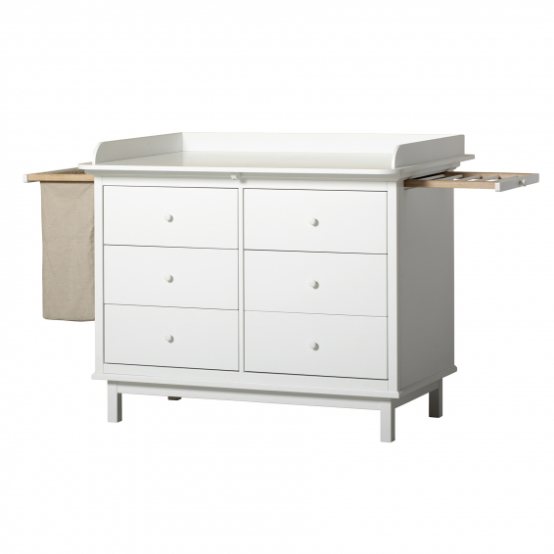 Oliver Furniture Seaside Collection Wickelkommode mit 6 Schubladen  021325