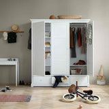 Seaside Kleiderschrank, 3türig