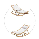Oliver Furniture Wood Baby und Kleinkindwippe Eiche Natur Kindermöbel Kinderzimmer